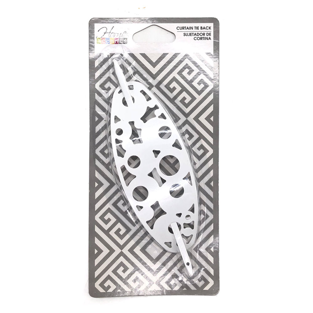 Sujetador De Cortina Home Accents - Blanco