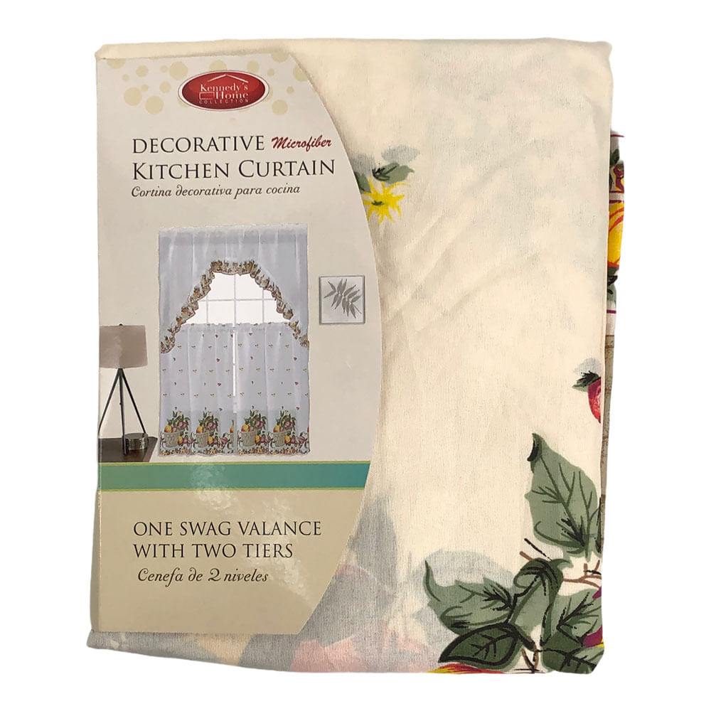 Cortina de Cocina Kennedy Home Frutas