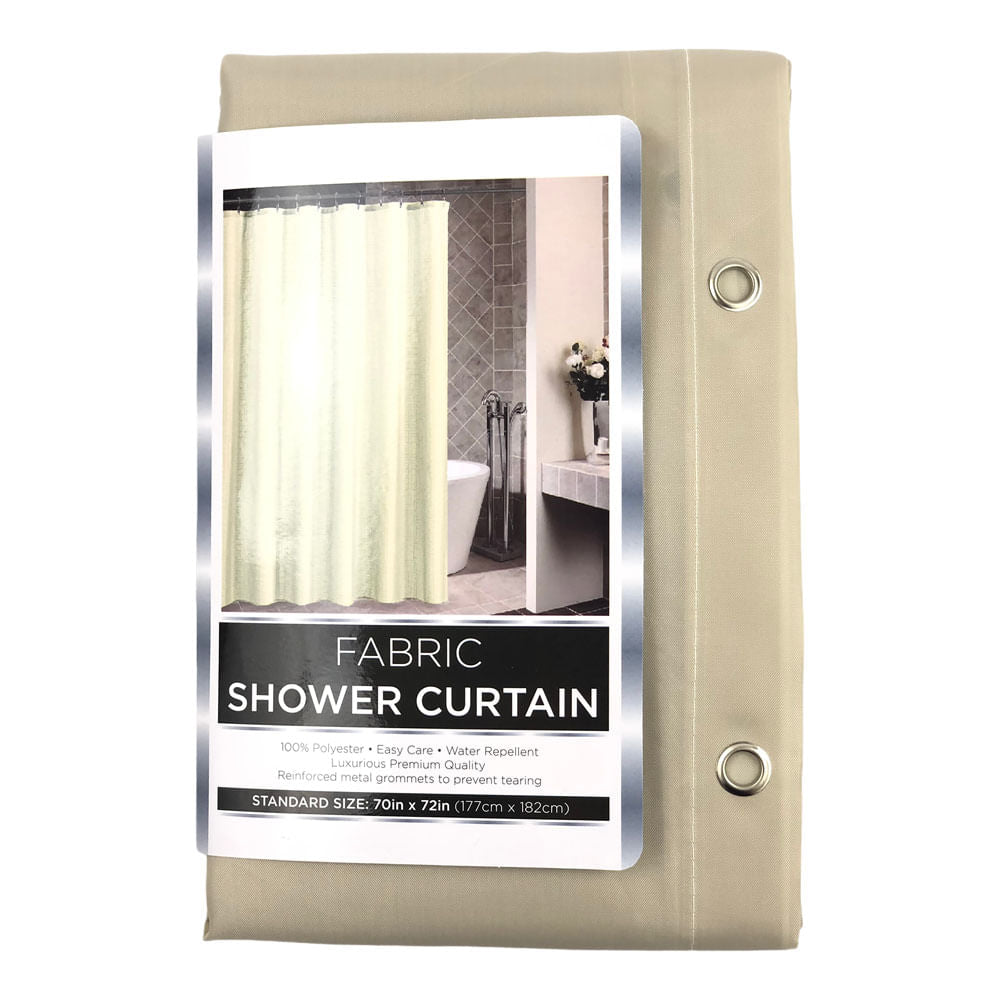 Cortina Sultán de Baño de Tela 70" x 72" - Surtido
