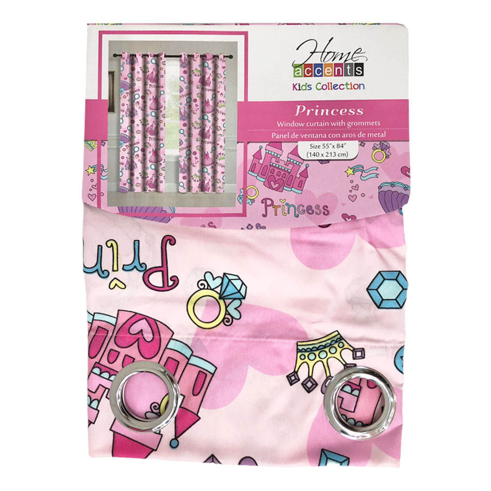 Cortina Home Accents Princess Con Aros 55" x 84"