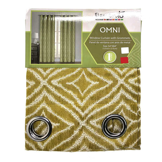 Cortina Elements Omni Con Aros 54" x 84" - Lima claro