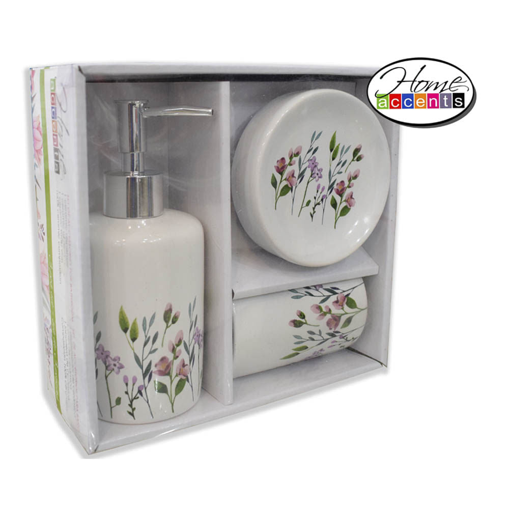 Accesorios Para Baño Home Accents Set de 3 Piezas