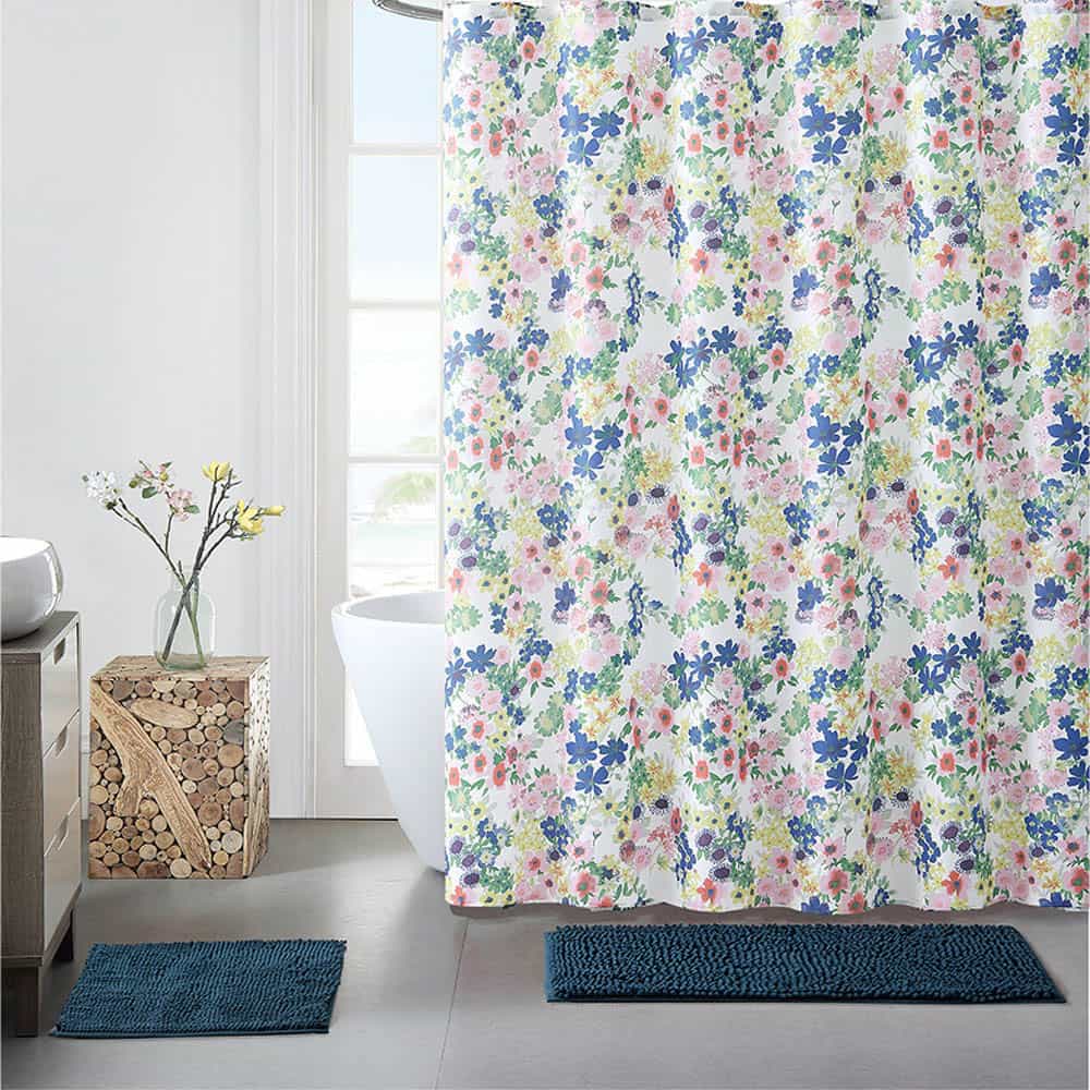 Cortina Para Baño Victoria Classics Field Dream de Tela 70" x 72"
