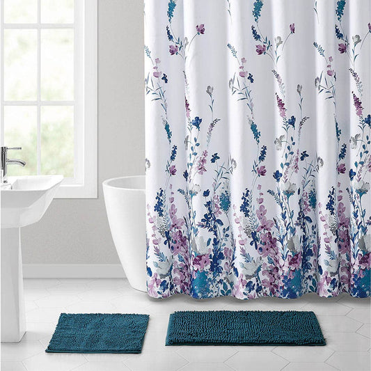 Cortina Para Baño Victoria Classics Misha de Tela 70" x 72"