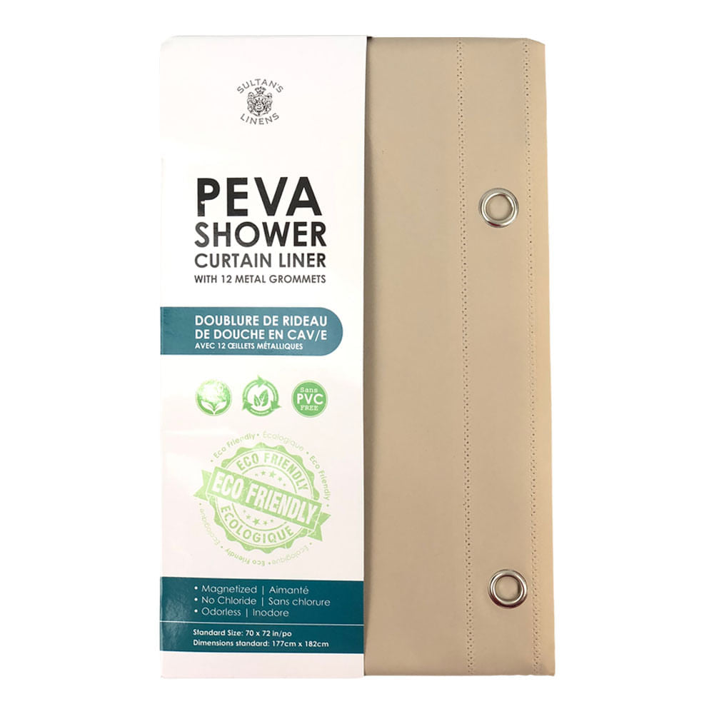 Cortina Sultan's Para Bano 70" x 72" - Trigo