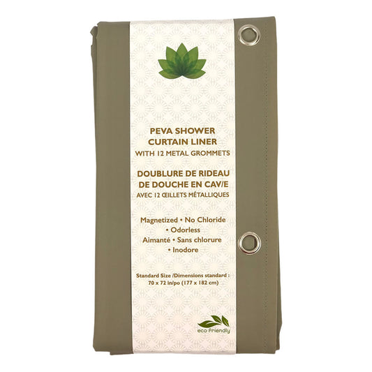 Cortina Sultan Para Bano 72cm x 72cm - Lima oscuro