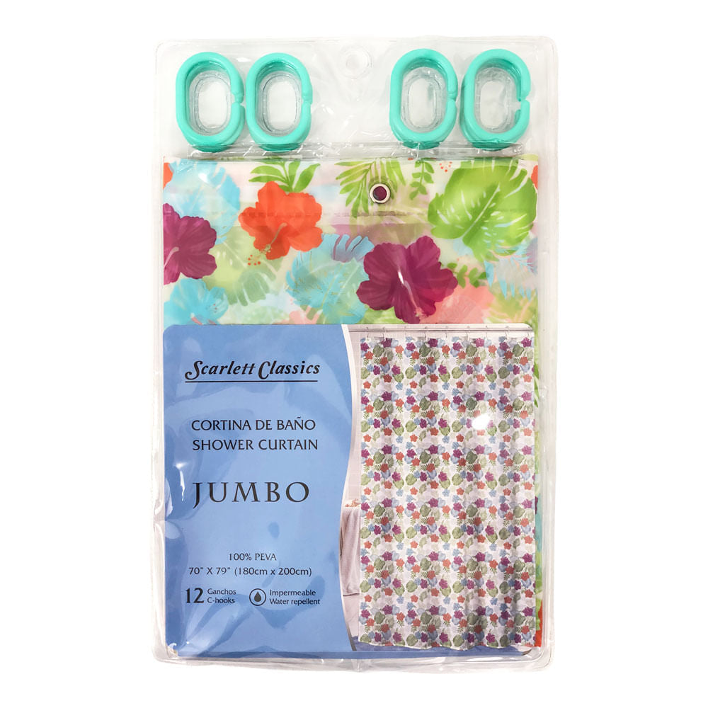 Cortina Para Baño Peva Estampada 70" x 79" - Surtido