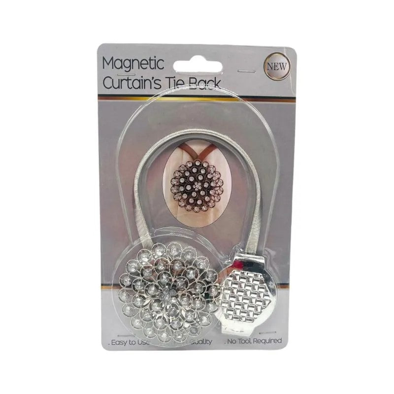 Sujetador De Cortina Sally Textile Magnético