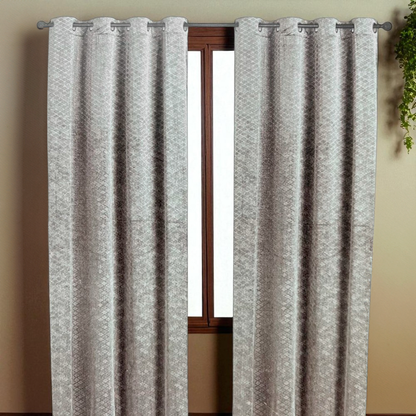 Cortina Zanzibar Lord Club 54" x 84" con Aros – Dark Room