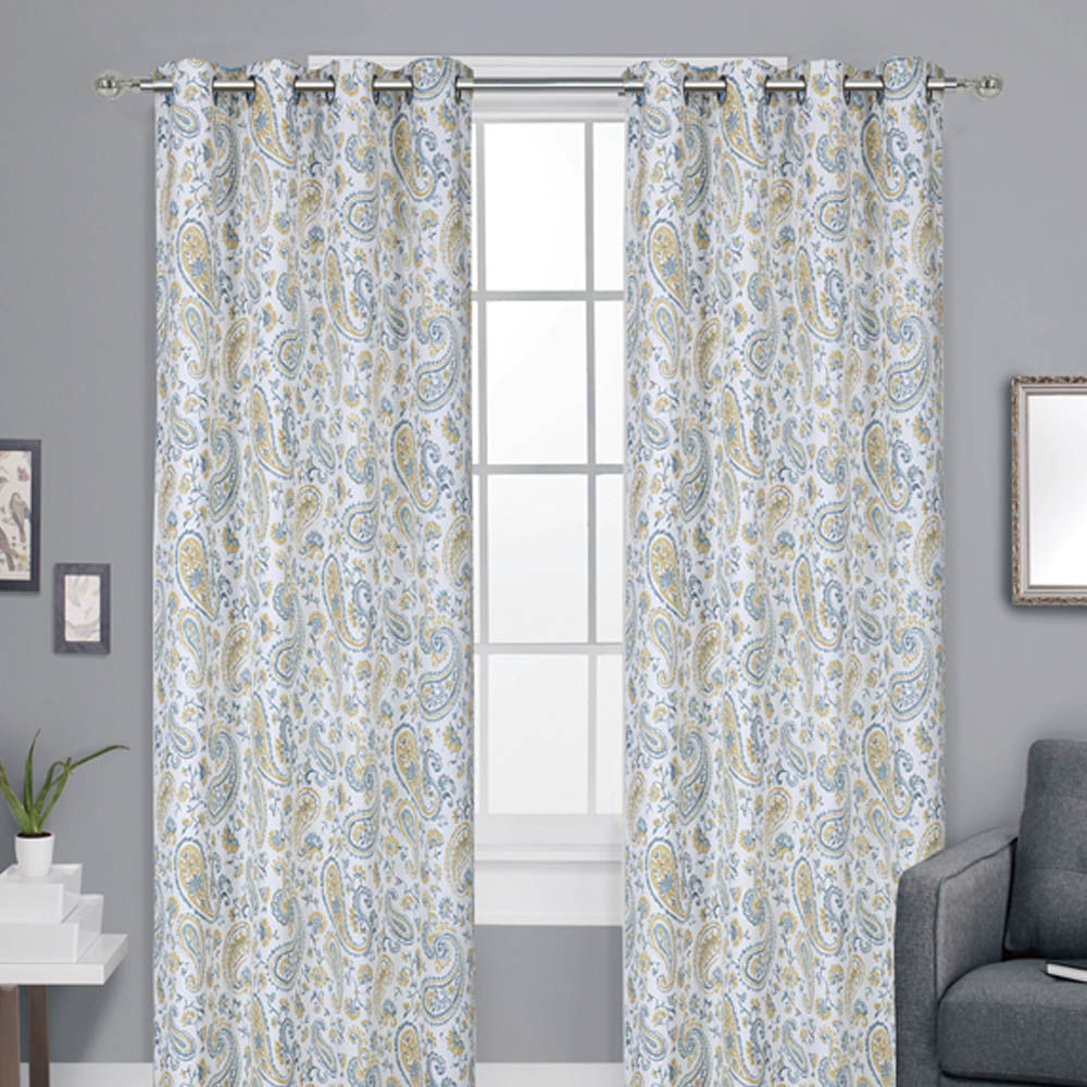 Cortina Casandra Home Elegance 55" x 84" - Amarillo