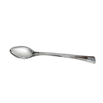 Cucharas desechables Silver pequeñas 48 piezas Lillian