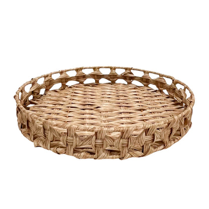 Canasta De Mimbre Multiuso Redondo 31 CM - Home Elegance