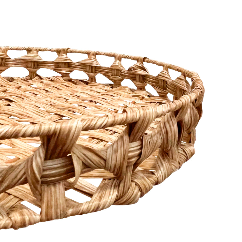 Canasta De Mimbre Multiuso Redondo 31 CM - Home Elegance