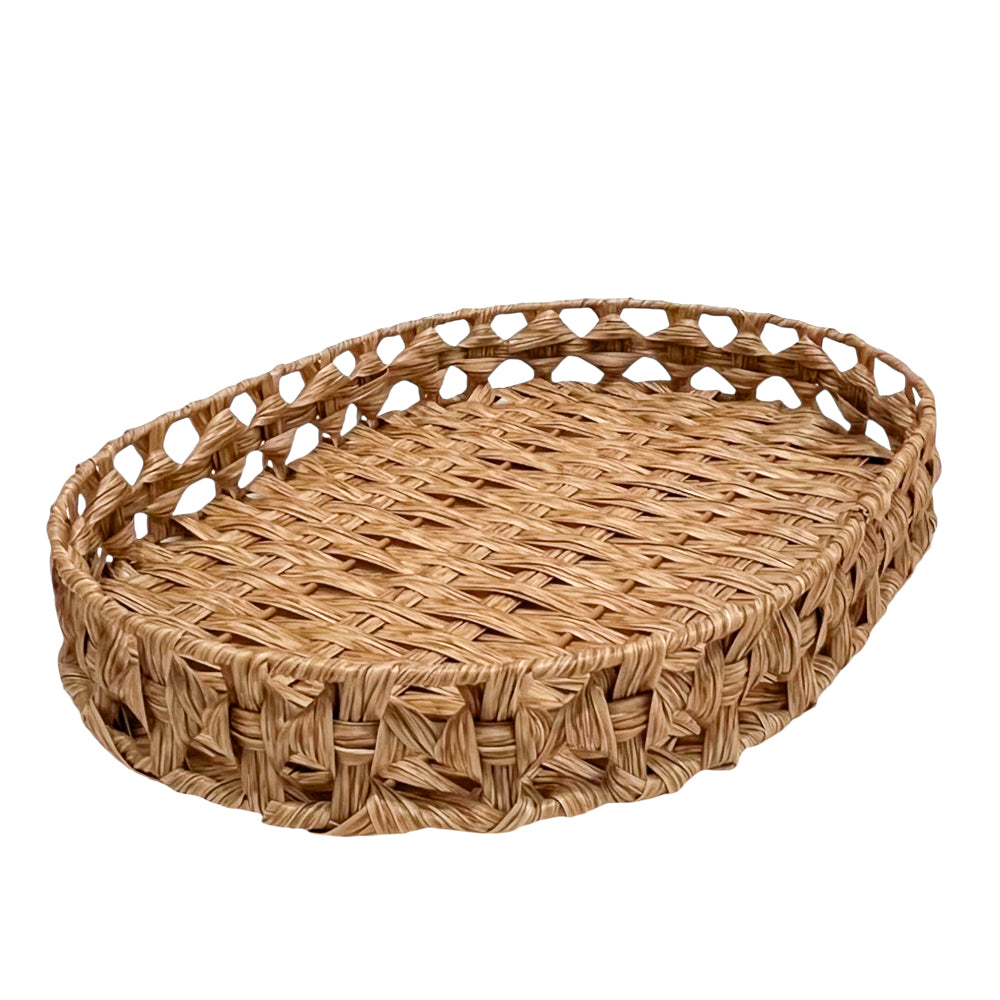 Canasta De Mimbre Multiuso Rectangular - Home Elegance