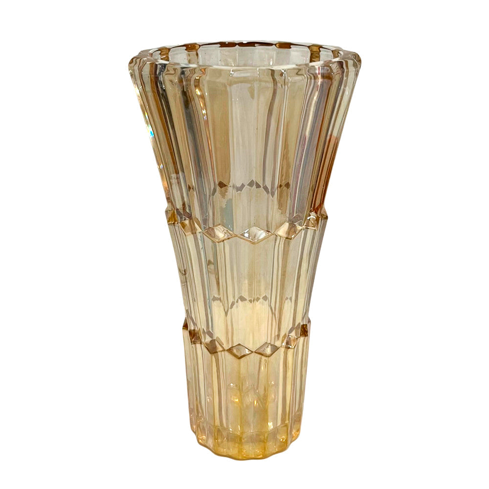 Florero decorativo de vidrio Home Elegance de 24 cm