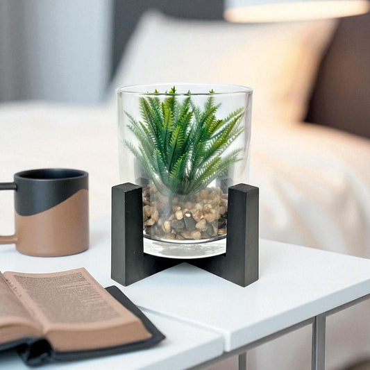 Pote Decorativo de Vidrio Home Elegance 4" / Surtido