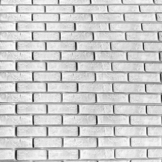 Papel Decorativo Adhesivo de Pared Home Elegance 1.2X3M / Estilo Ladrillo-Gris