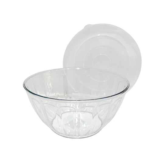 Ensaladera con tapa Home Elegance de 11 cm de alto.