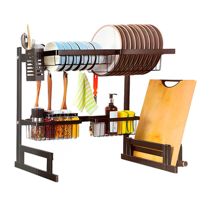 Escurridor de Metal 2 Niveles 65 cm / Home Elegance