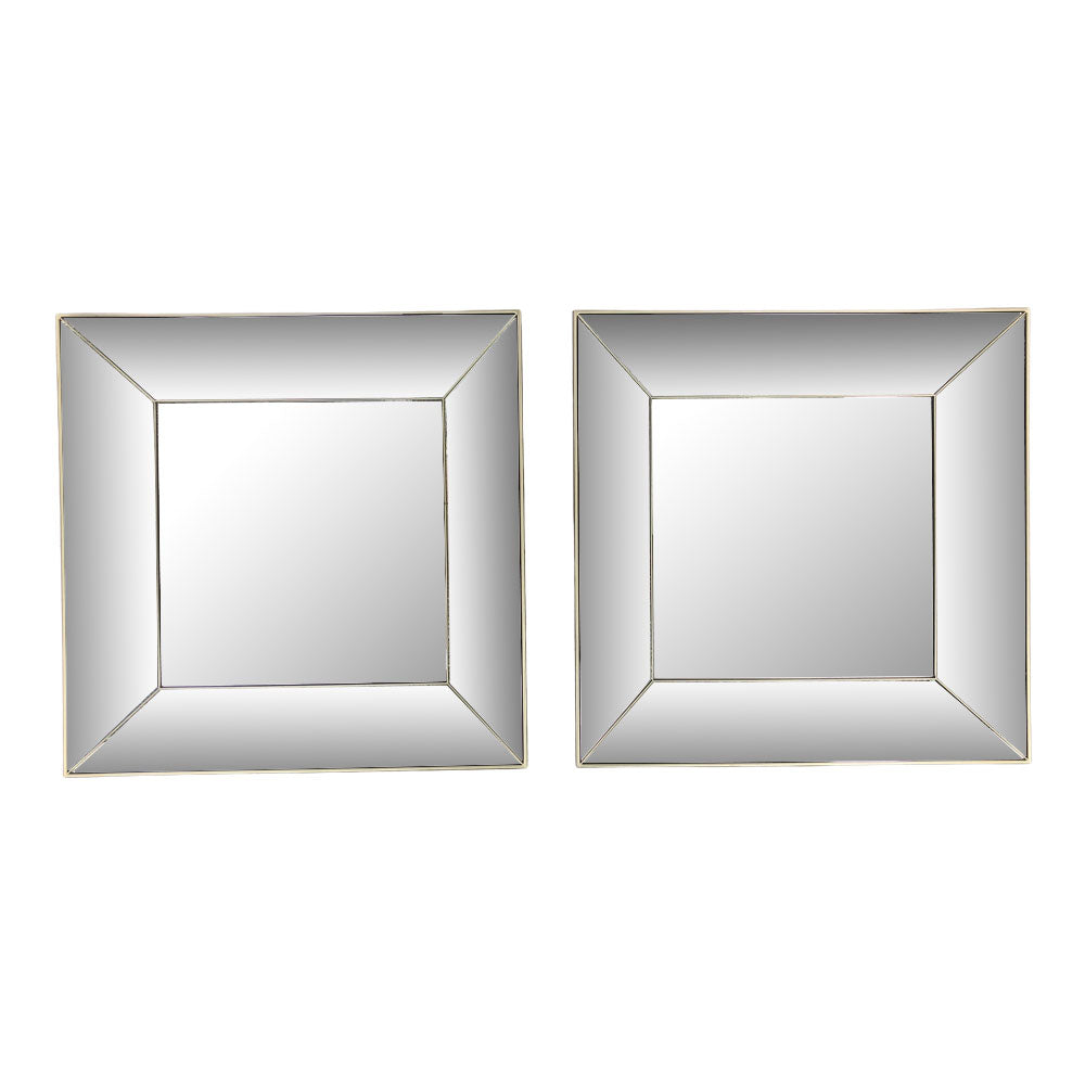 Espejo Decorativo Elico 2 Piezas 15.5" x 15.5"