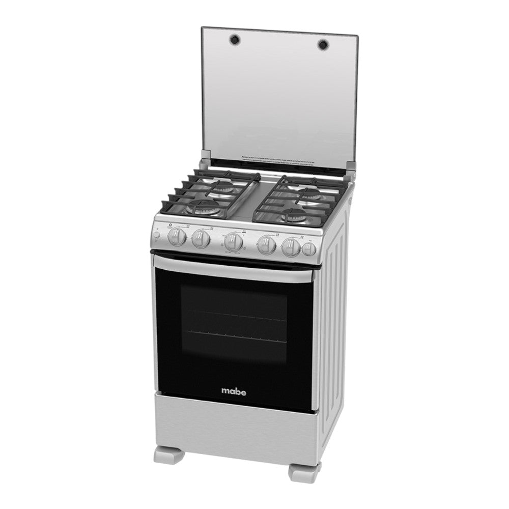 Estufa a Gas Mabe de 24" / 4 Quemadores / Gris