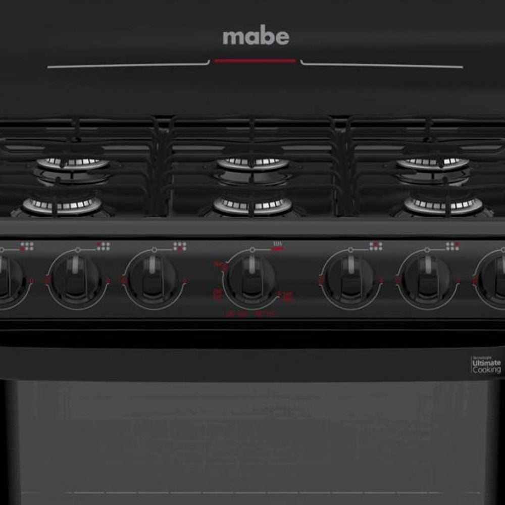 Estufa a Gas Mabe de 6 Quemadores de 30"