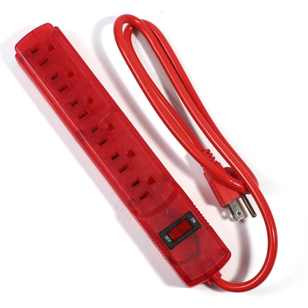 Regleta Eléctrica Home Elegance de 6 Conectores - Surtido