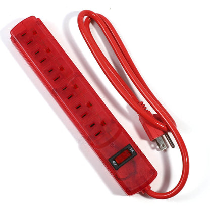 Regleta Eléctrica Home Elegance de 6 Conectores - Surtido