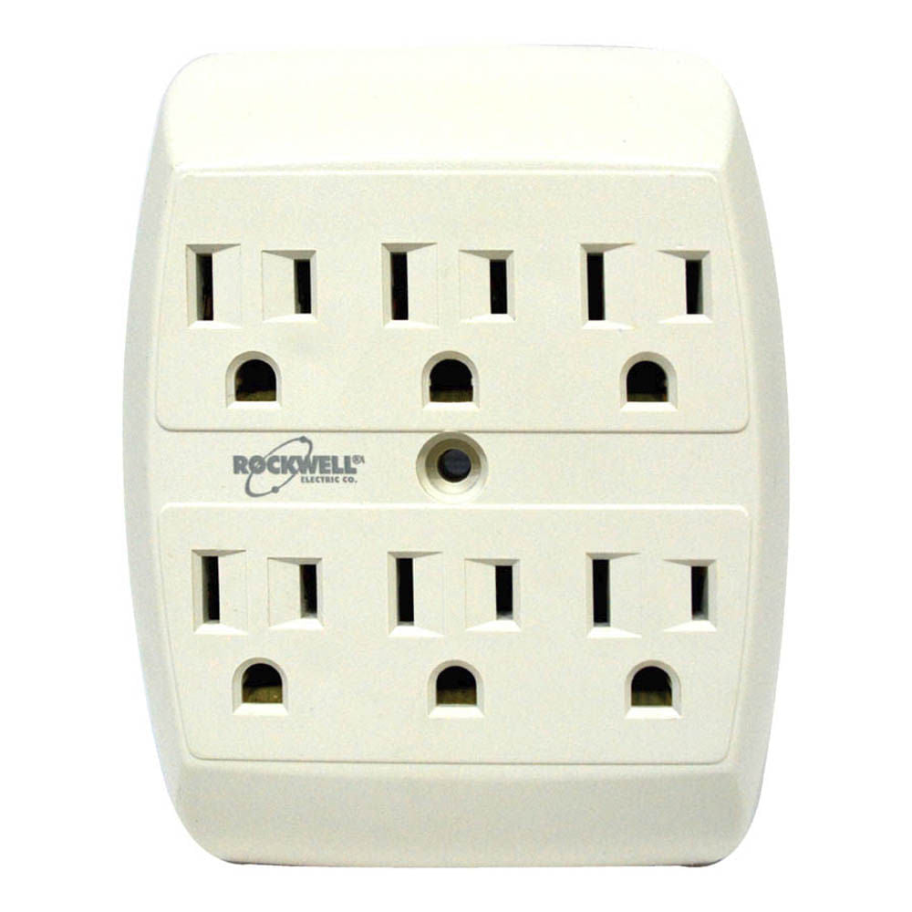 Adaptador de Corriente Best Value 6 Salidas de 125V