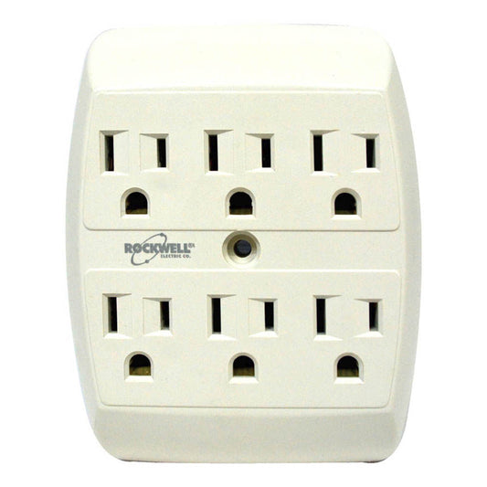 Adaptador de Corriente Best Value 6 Salidas de 125V