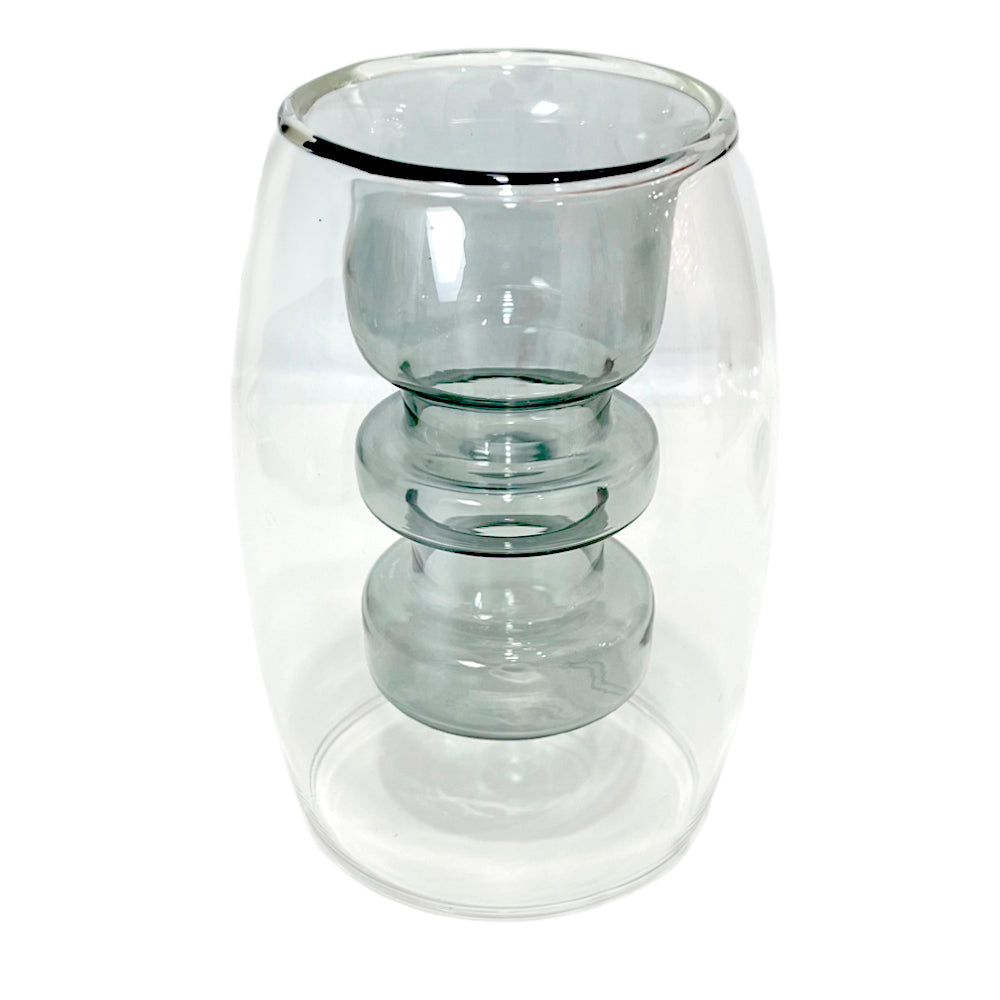 Florero de Vidrio Decorativo / Home Elegance / 6"