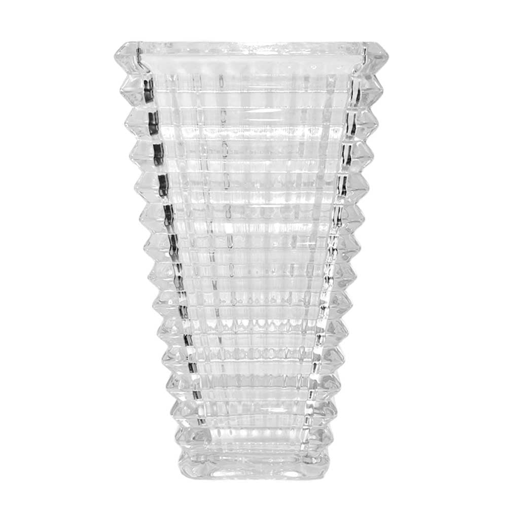 Florero de Vidrio Clear / Home Elegance / 11" y Base 4"x 3"