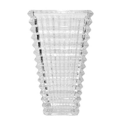 Florero de Vidrio Clear / Home Elegance / 11" y Base 4"x 3"