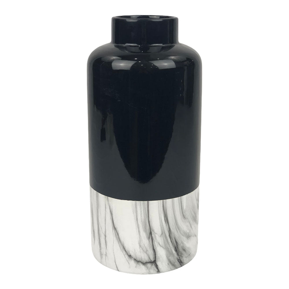 Florero Concepts Decorativo 14cm x 30cm - Negro