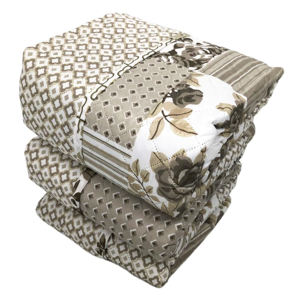 Protector Para Sofá Home Accents 3 Piezas Reversible - Beige Oscuro