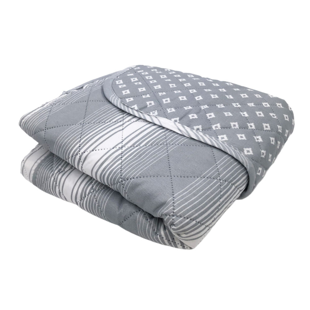 Protector Para Sofá Home Accents 1 Puesto Reversible - Gris