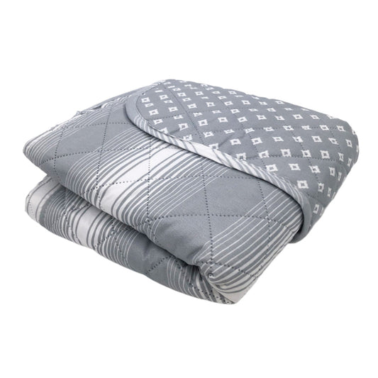 Protector Para Sofá Home Accents 1 Puesto Reversible - Gris