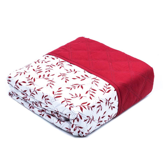 Protector de Sofá Home Elegance Carson Reversible 2 Puesto - Rojo oscuro