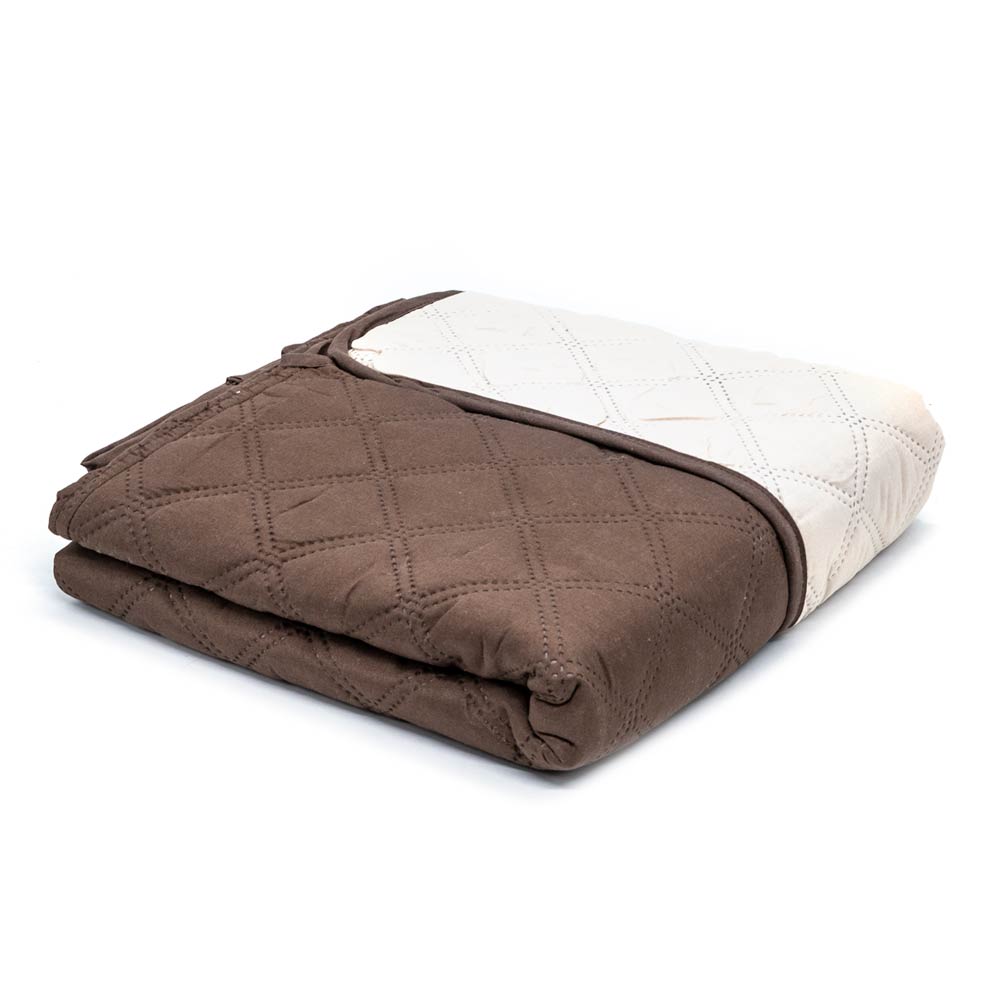 Protector de Sofá Home Elegance Eden Reversible 1 Puesto - Marfil