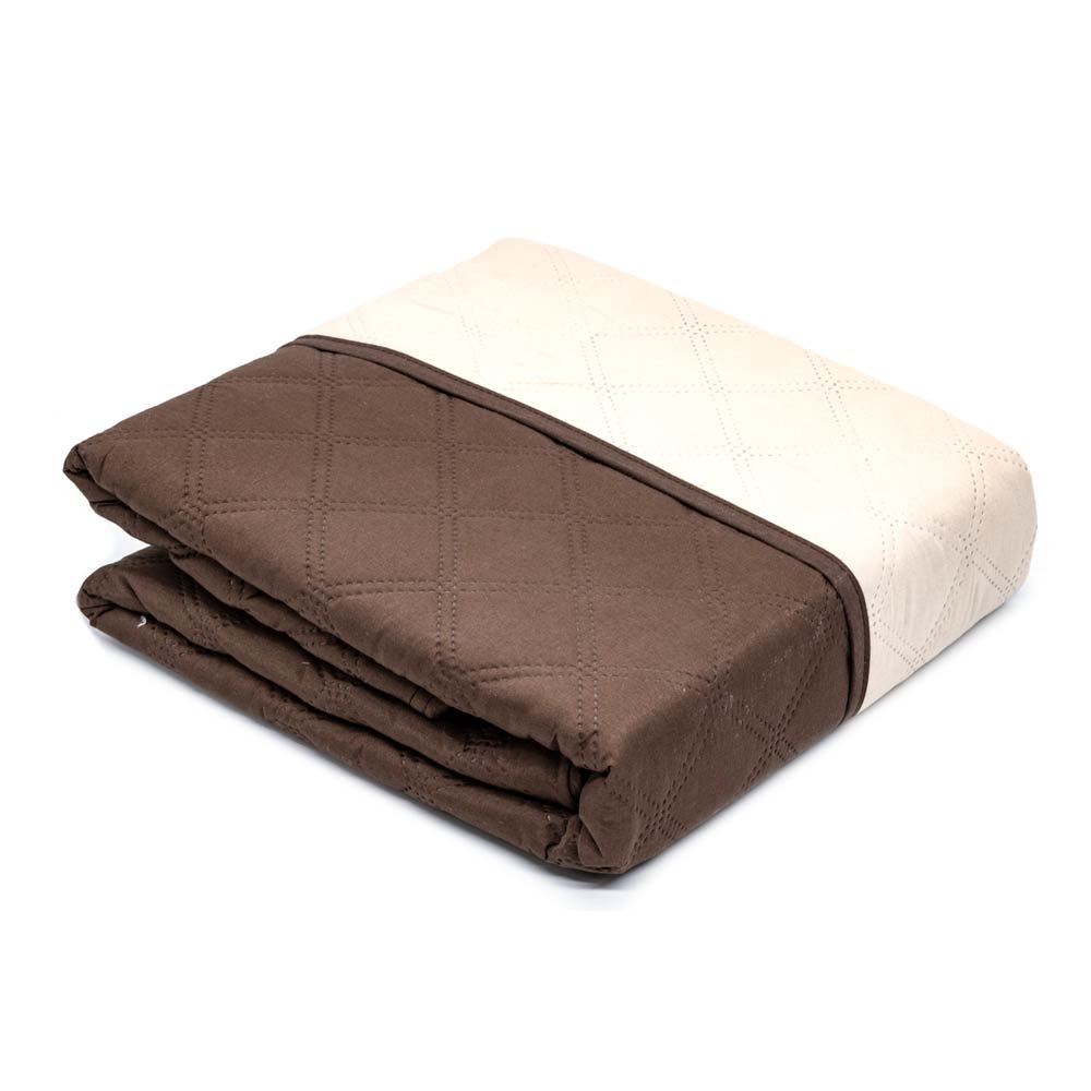 Protector de Sofá Home Elegance Eden Reversible 2 Puesto - Marfil