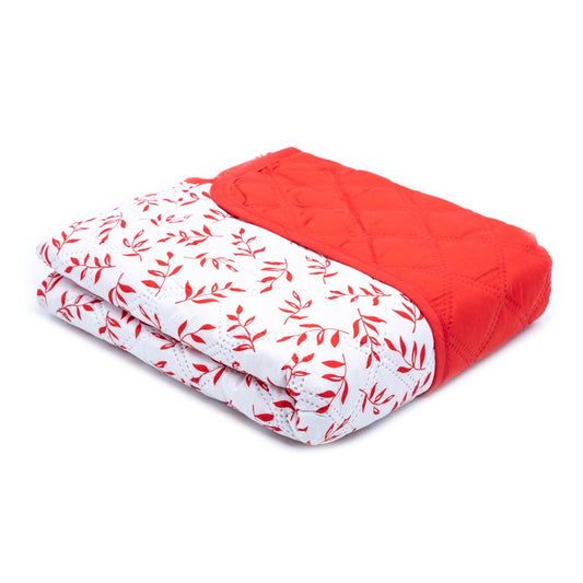 Protector de Sofá Home Elegance Carson Reversible 1 Puesto - Rojo