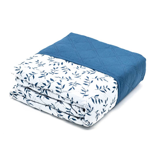 Protector de Sofá Home Elegance Carson Reversible 2 Puesto - Azul Marino