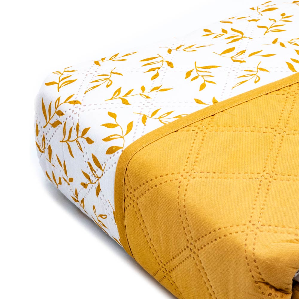 Protector de Sofá Home Elegance Carson Reversible 2 Puesto - Dorado