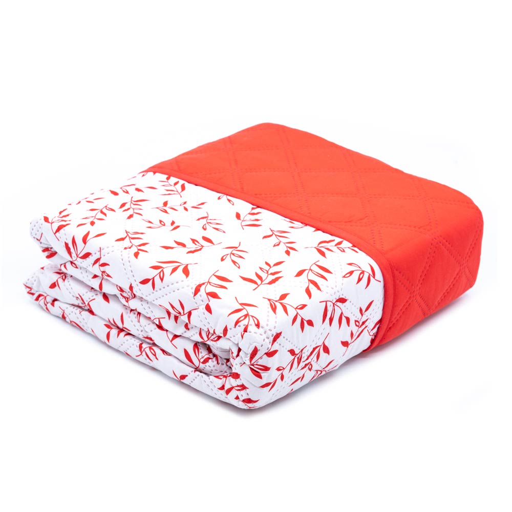 Protector de Sofá Home Elegance Carson Reversible 2 Puesto - Rojo