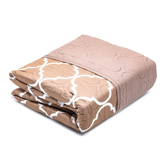 Protector de Sofá Home Elegance Coretta Reversible 2 Puesto - Plateado