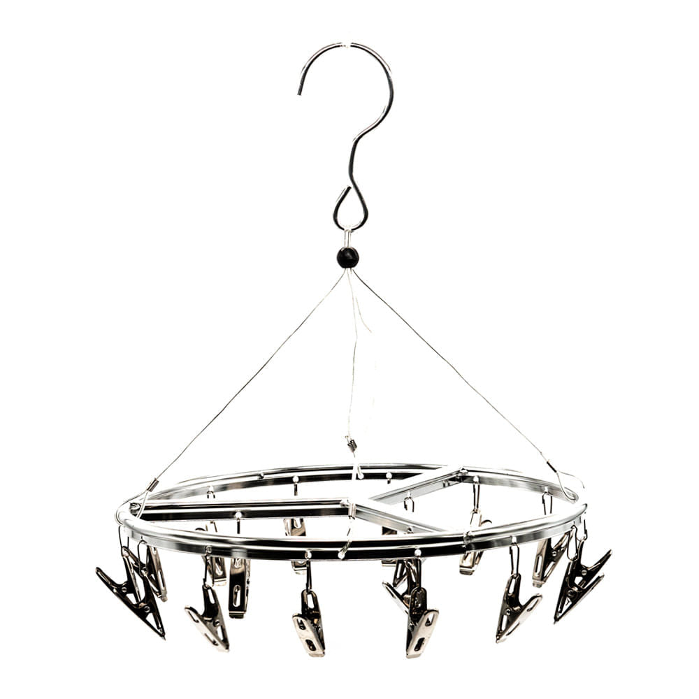 Horquillero Redondo Easy Home con 17 Clips