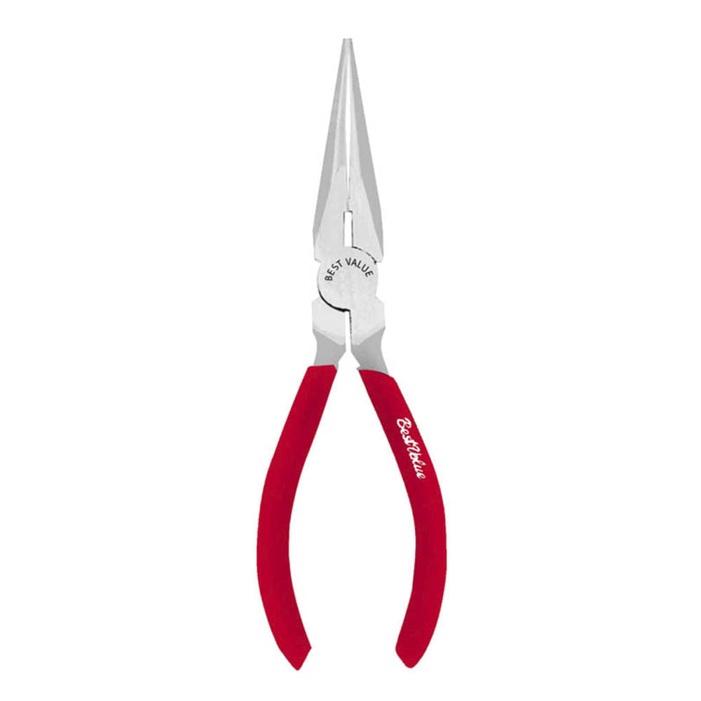 Pinza de Punta Larga Best Value de Acero 7"