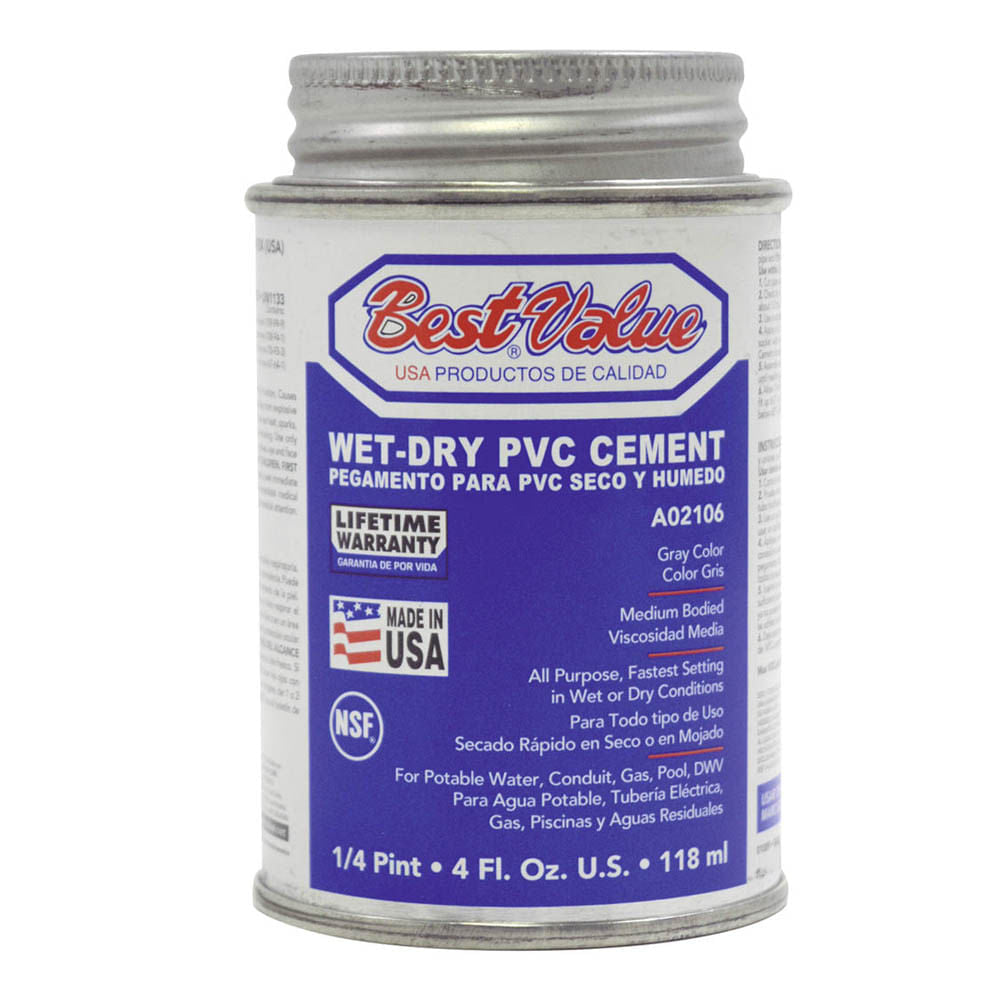 Pegamento Para PVC Best Value de 118 ml