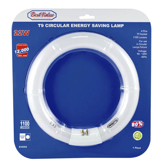 Lámpara Tubo Circular Best Value de 22W