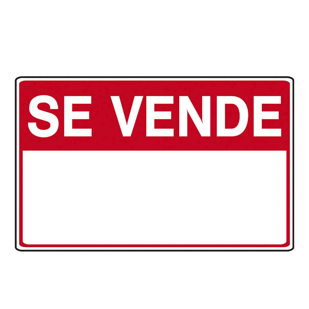 Letrero de Señalización Best Value Se Vende de PVC